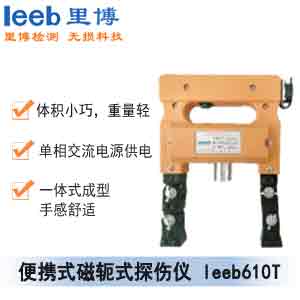 里博便携式磁轭式磁粉探伤仪 leeb610T（交流带白光灯）