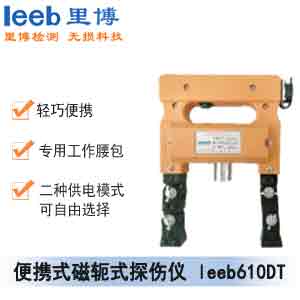 里博便携式磁轭式磁粉探伤仪 leeb610DT（交直流带白光灯）